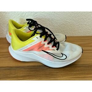 Nike Quest 3 White Volt Crimson Running Shoes CD0232-107 Womens 9